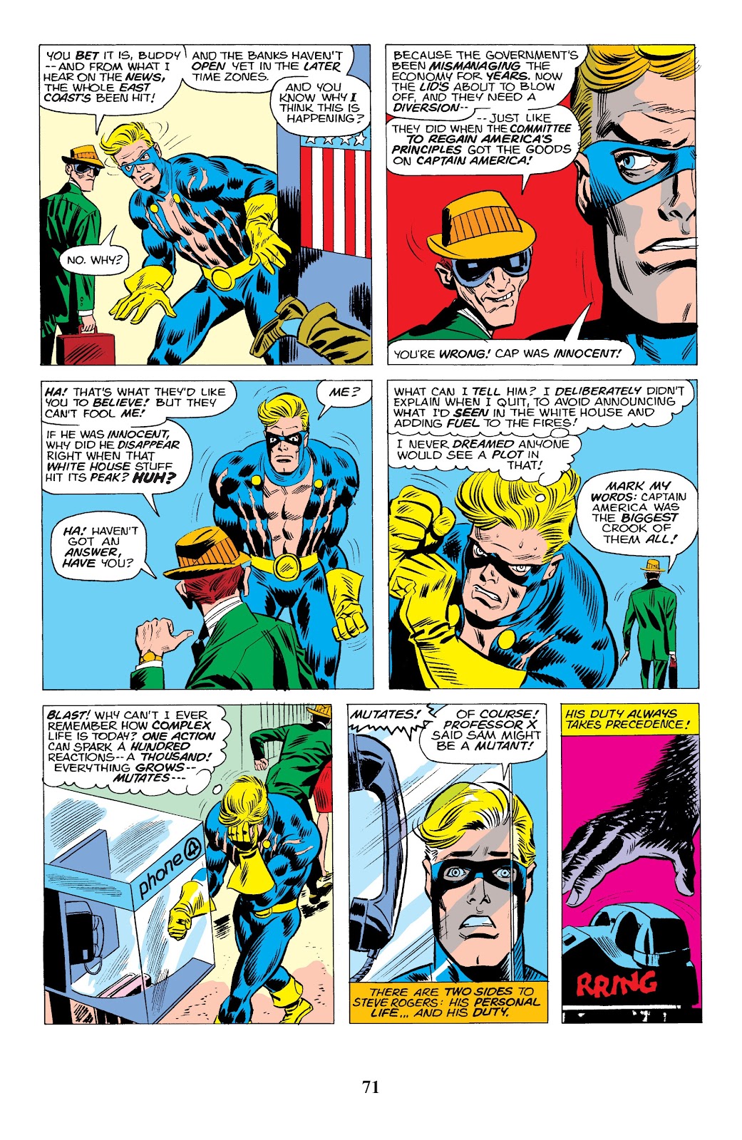 Captain America Epic Collection issue TPB The Man Who Sold The United States (Part 1) - Page 73