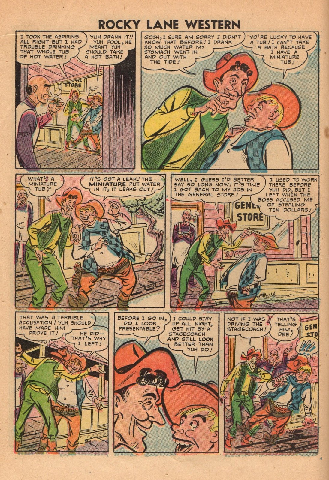 Rocky Lane Western (1954) issue 69 - Page 18