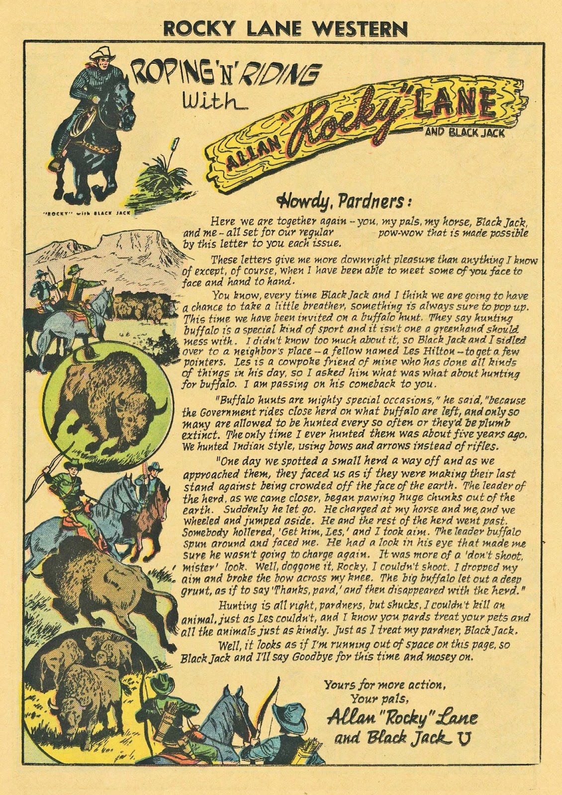 Rocky Lane Western (1954) issue 73 - Page 25