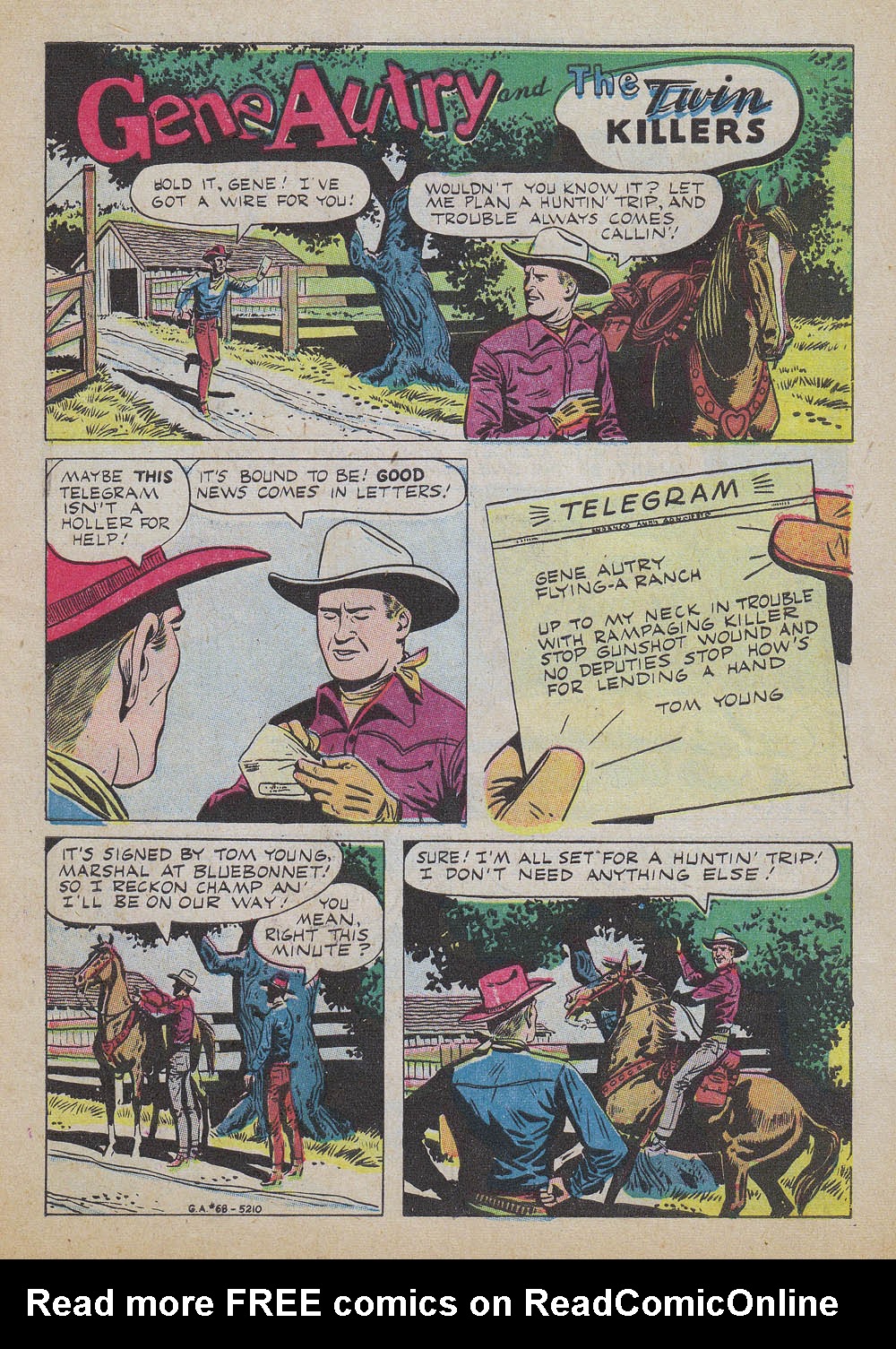 Gene Autry Comics (1946) issue 68 - Page 3