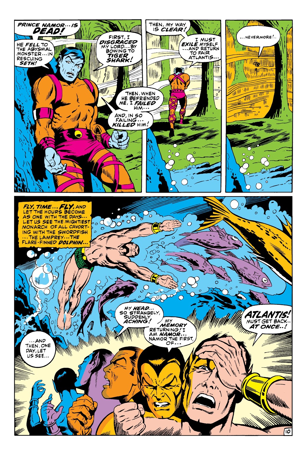 Namor, The Sub-Mariner Epic Collection: Enter The Sub-Mariner issue Who Strikes For Atlantis (Part 1) - Page 120
