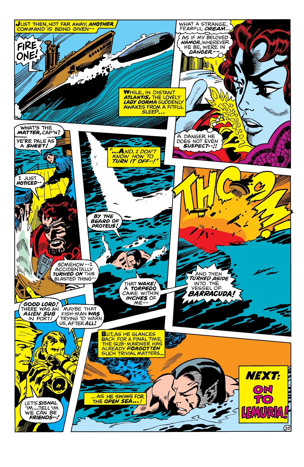 Namor, The Sub-Mariner Epic Collection: Enter The Sub-Mariner issue Who Strikes For Atlantis (Part 1) - Page 172