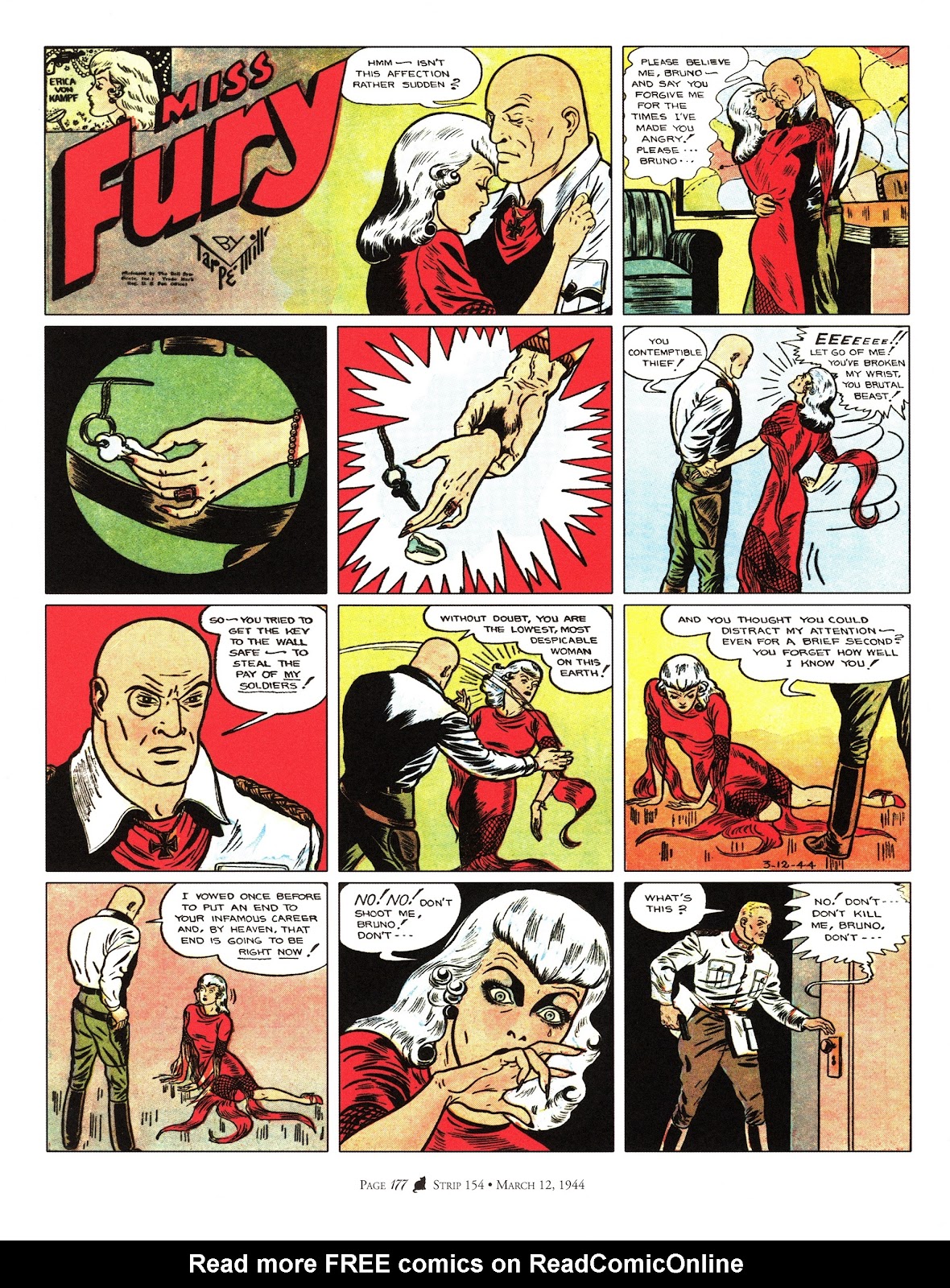 Miss Fury: Sensational Sundays 1941-1944 issue TPB - Page 185