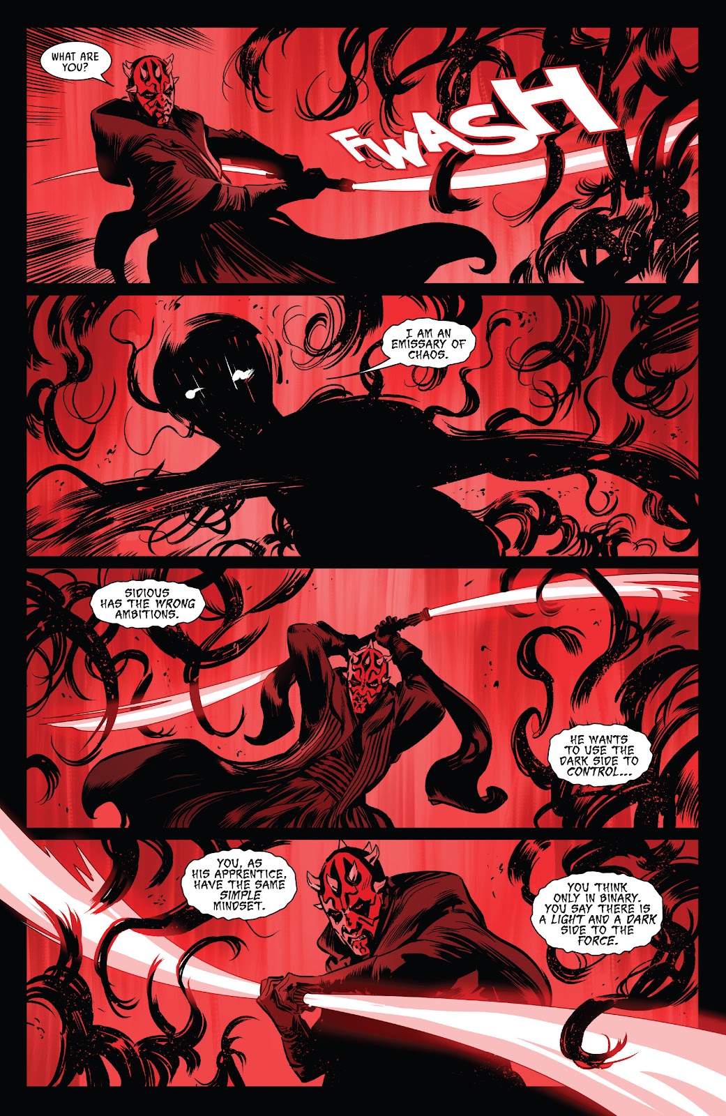 Star Wars: Darth Maul - Black, White & Red issue 1 - Page 25