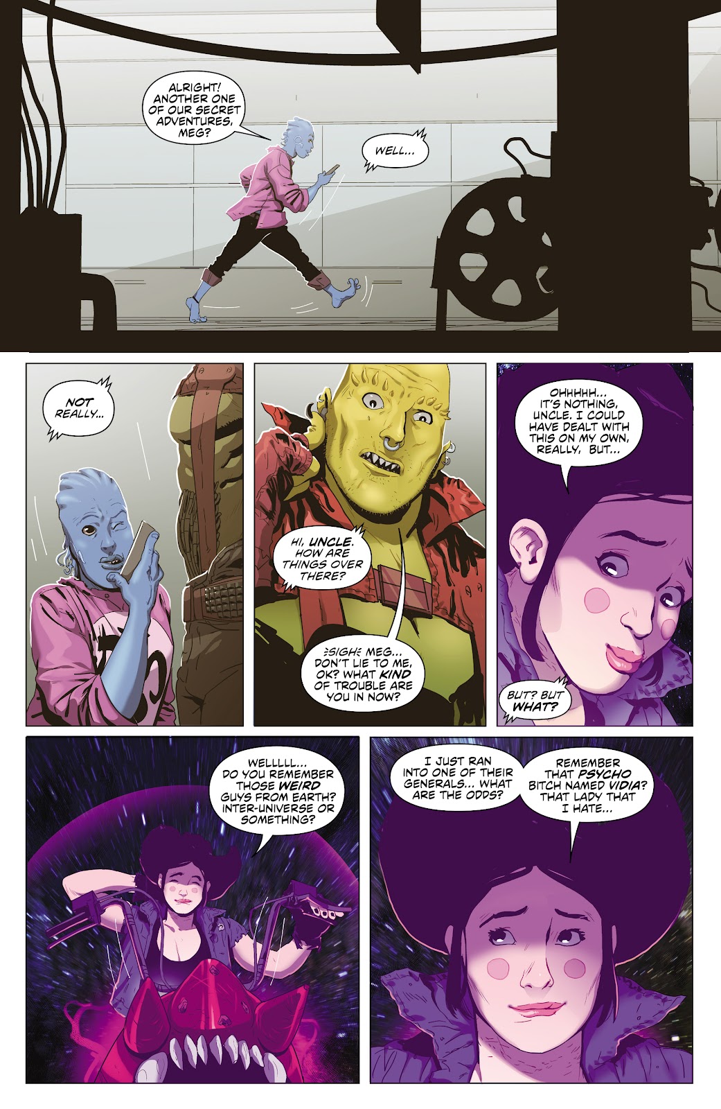 Machine Girl & the Space Hell Engels issue 3 - Page 4