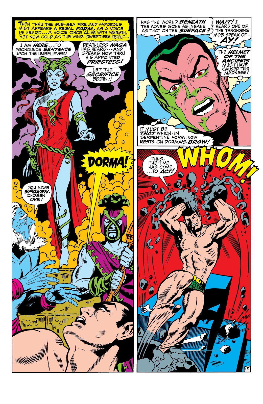 Namor, The Sub-Mariner Epic Collection: Enter The Sub-Mariner issue Who Strikes For Atlantis (Part 1) - Page 123