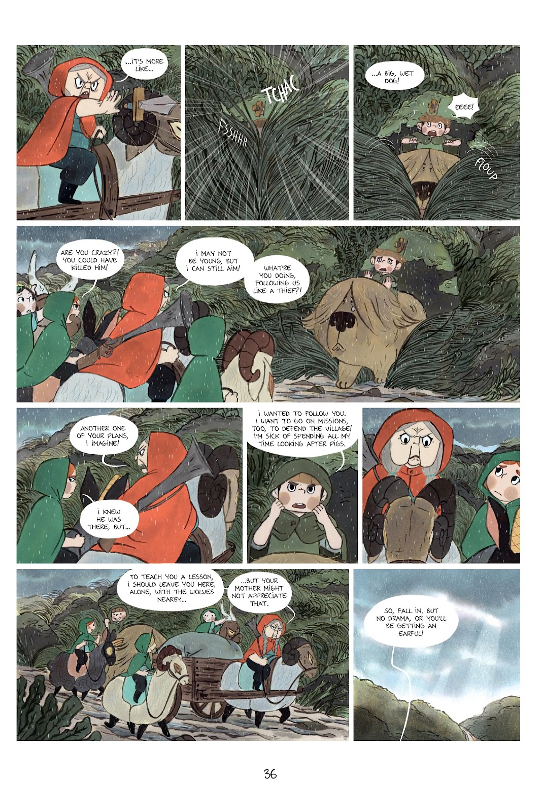 Shepherdess Warriors issue TPB - Page 37