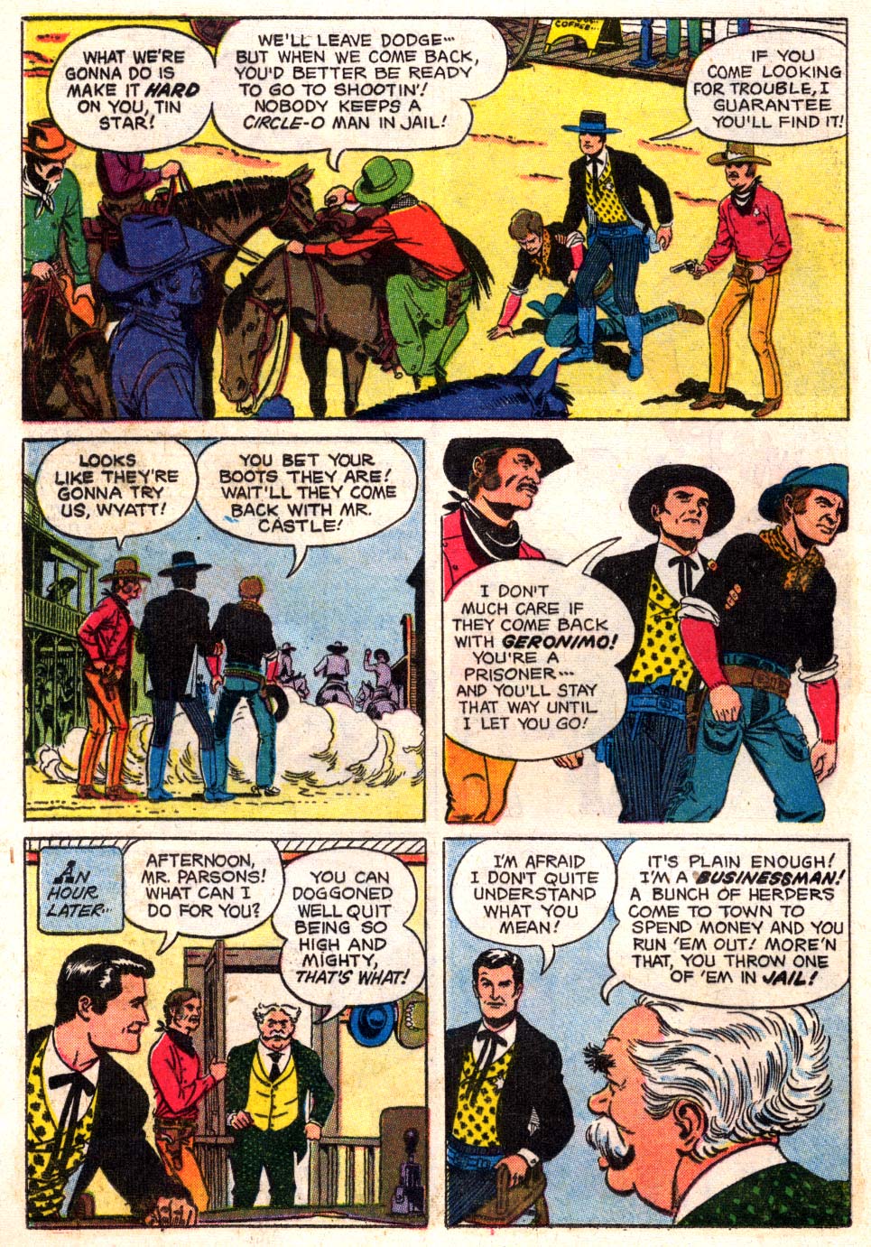 Hugh O'Brian, Famous Marshal Wyatt Earp issue 6 - Page 24