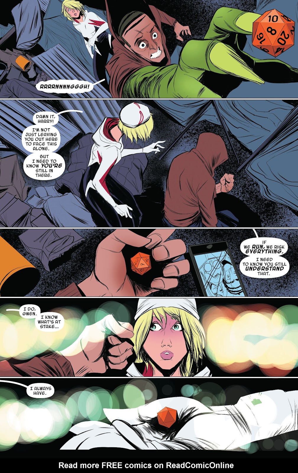 Spider-Gwen: Ghost-Spider Modern Era Epic Collection: Edge of Spider-Verse issue Weapon of Choice (Part 2) - Page 98