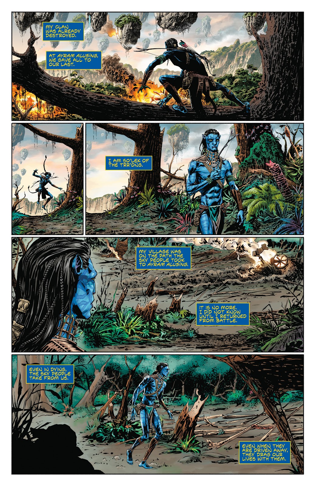 Avatar: Frontiers of Pandora issue 1 - Page 4