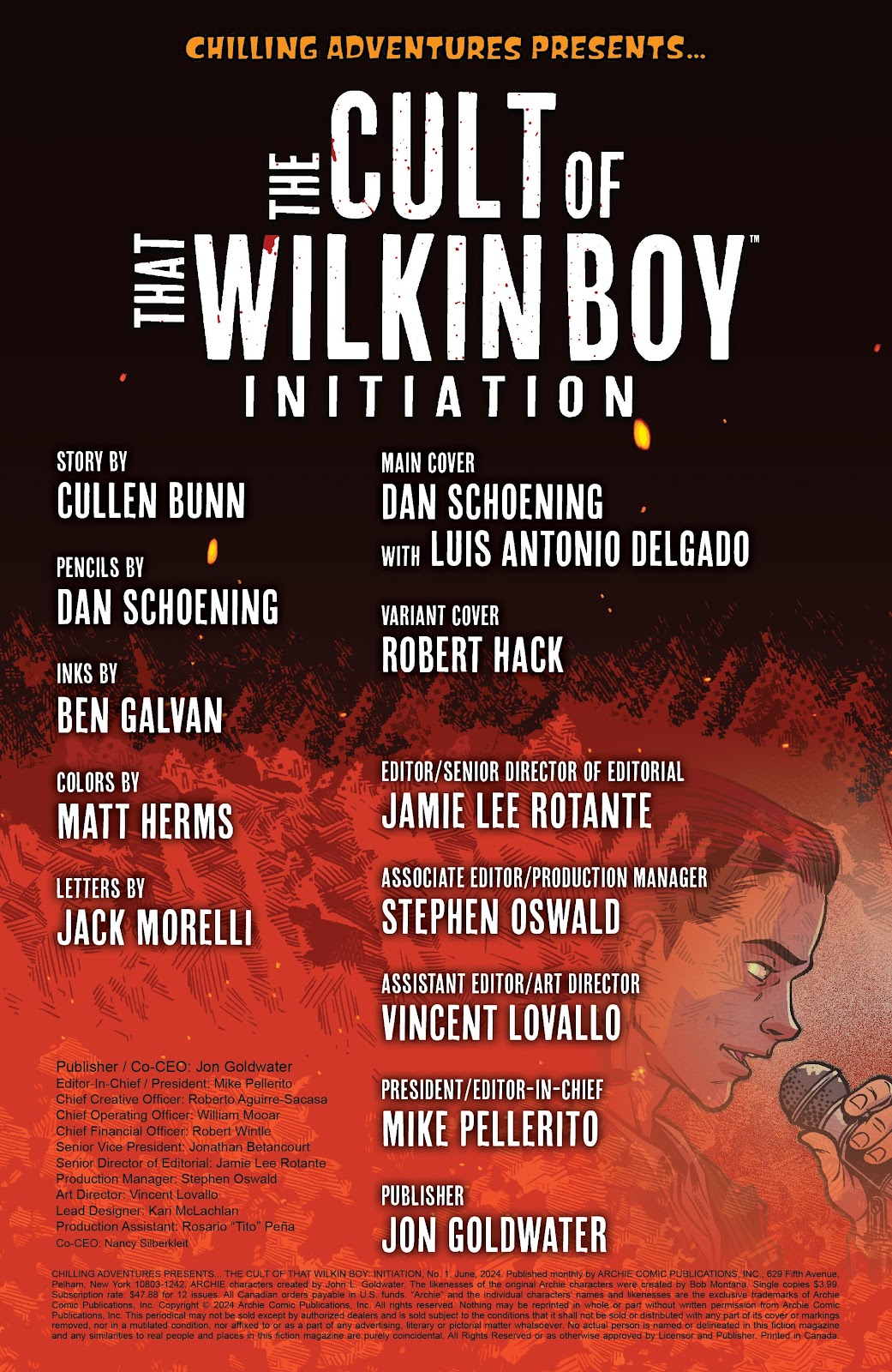 Chilling Adventures Presents… The Cult of That Wilkin Boy: Initiation issue Full - Page 2