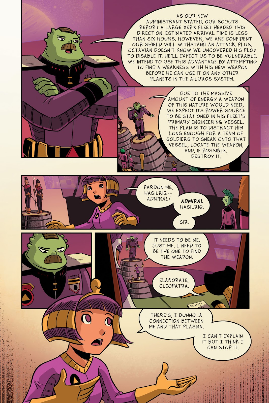 Cleopatra In Space issue TPB 5 - Page 135
