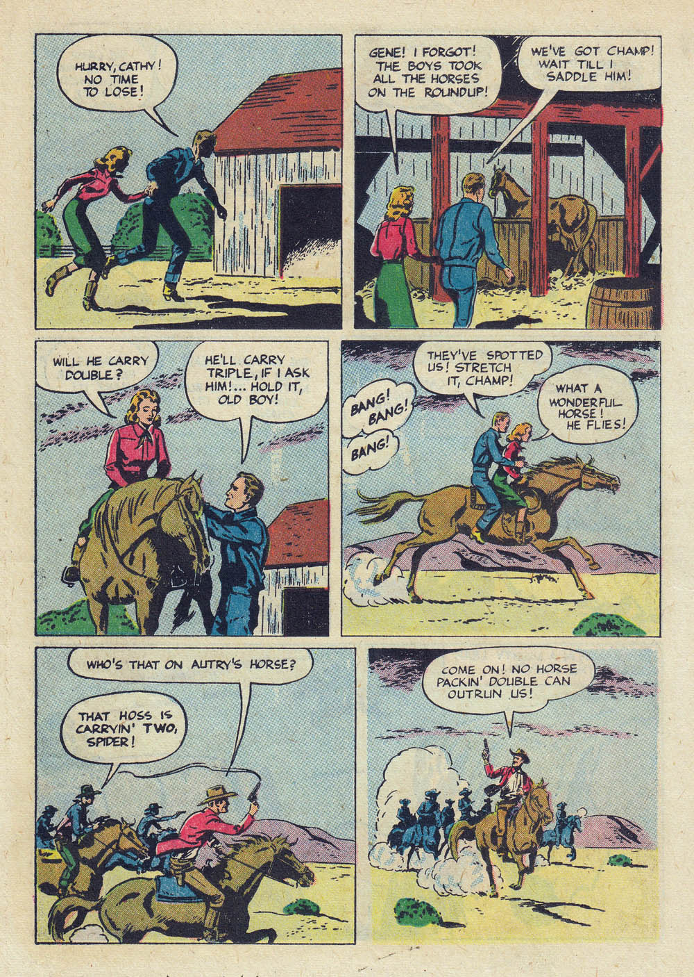 Gene Autry Comics (1946) issue 42 - Page 23