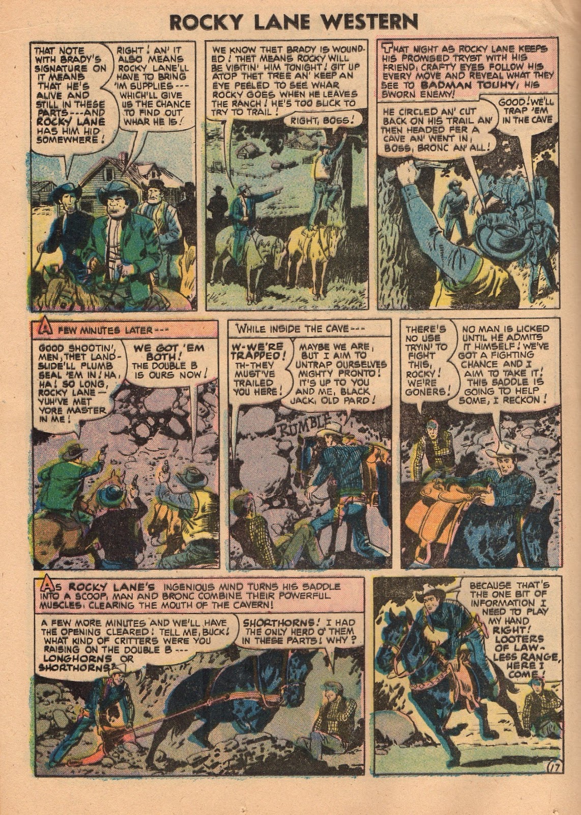 Rocky Lane Western (1954) issue 70 - Page 24