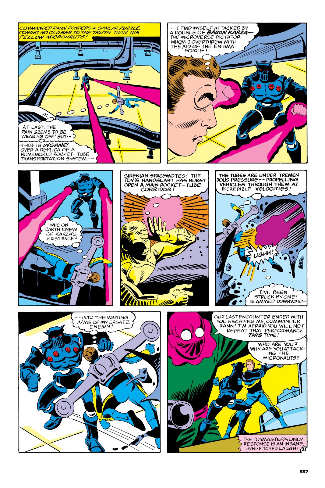 Micronauts: The Original Marvel Years Omnibus issue TPB (Part 3) - Page 67
