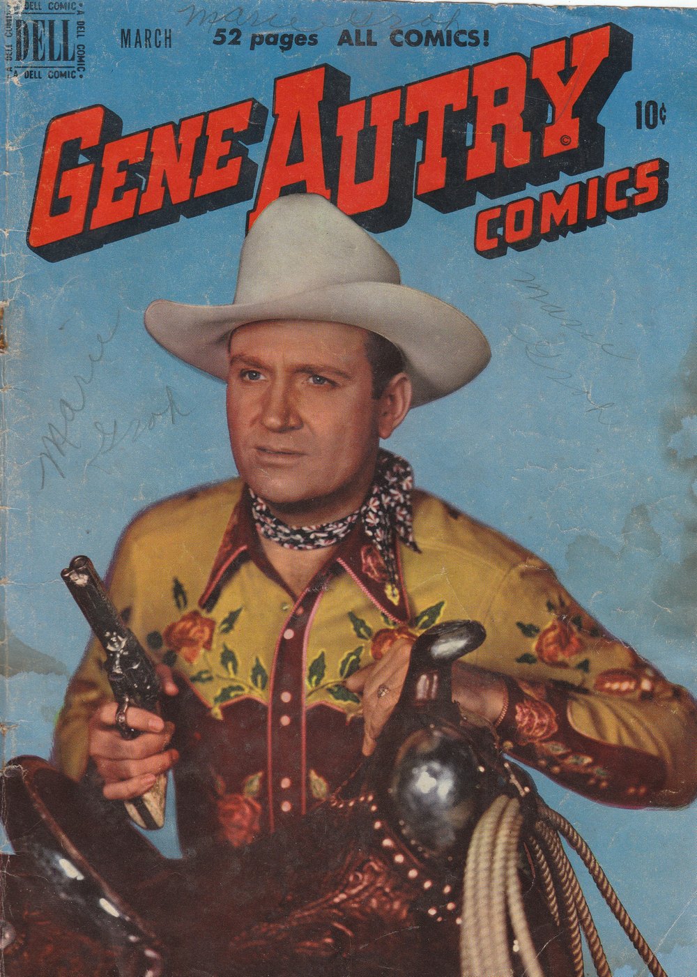 Gene Autry Comics (1946) issue 37 - Page 1