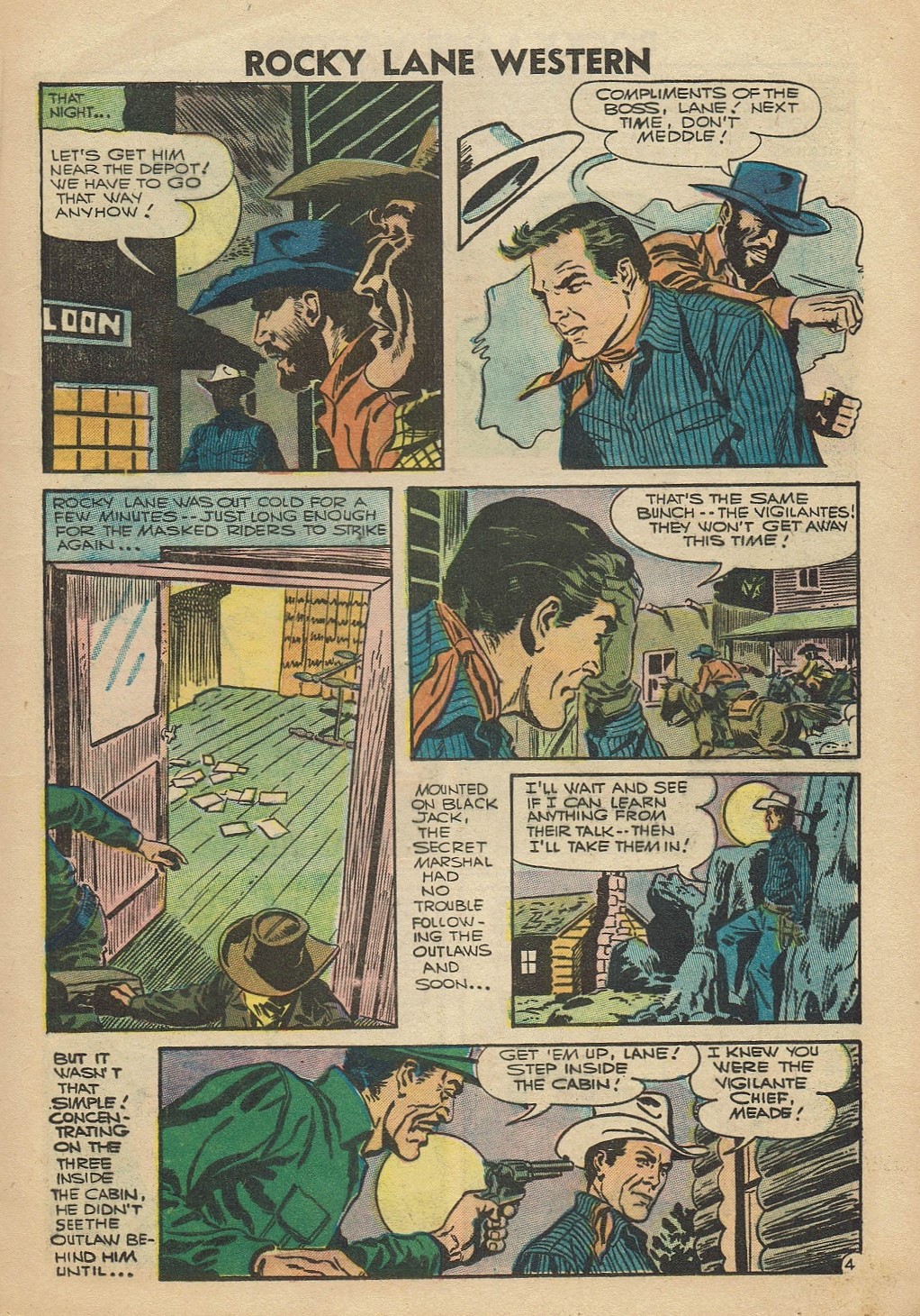 Rocky Lane Western (1954) issue 74 - Page 13