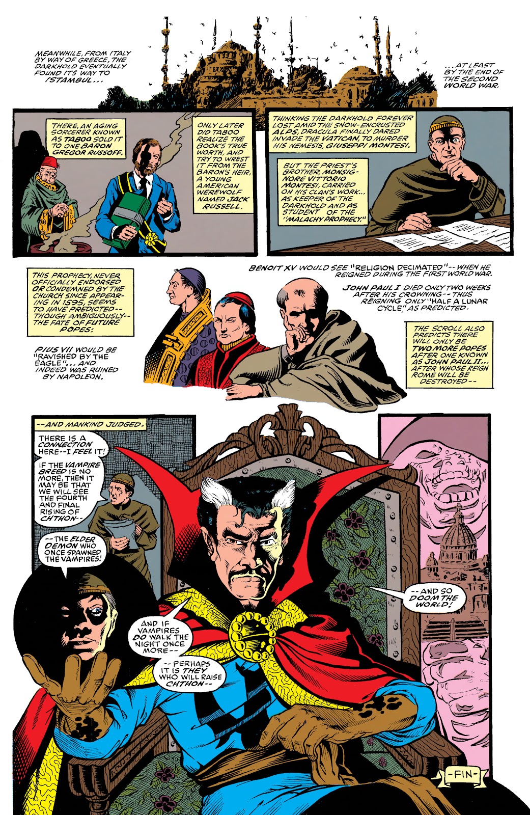 Doctor Strange Epic Collection: Infinity War issue The Vampiric Verses (Part 1) - Page 50