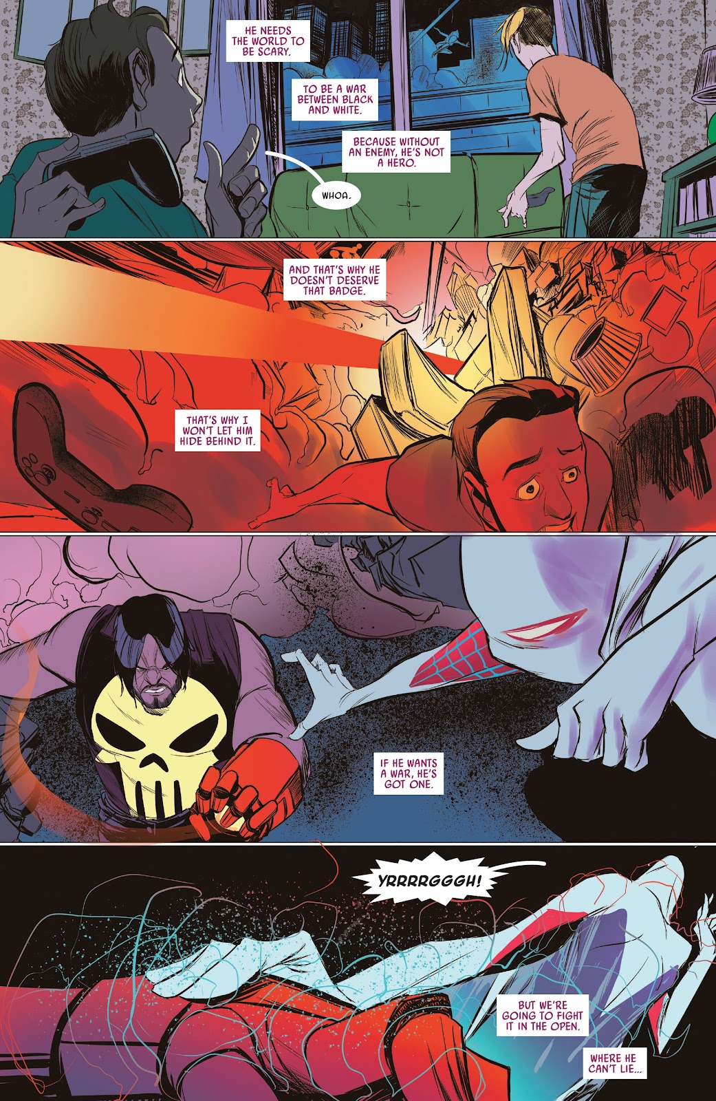 Spider-Gwen: Ghost-Spider Modern Era Epic Collection: Edge of Spider-Verse issue Weapon of Choice (Part 1) - Page 136