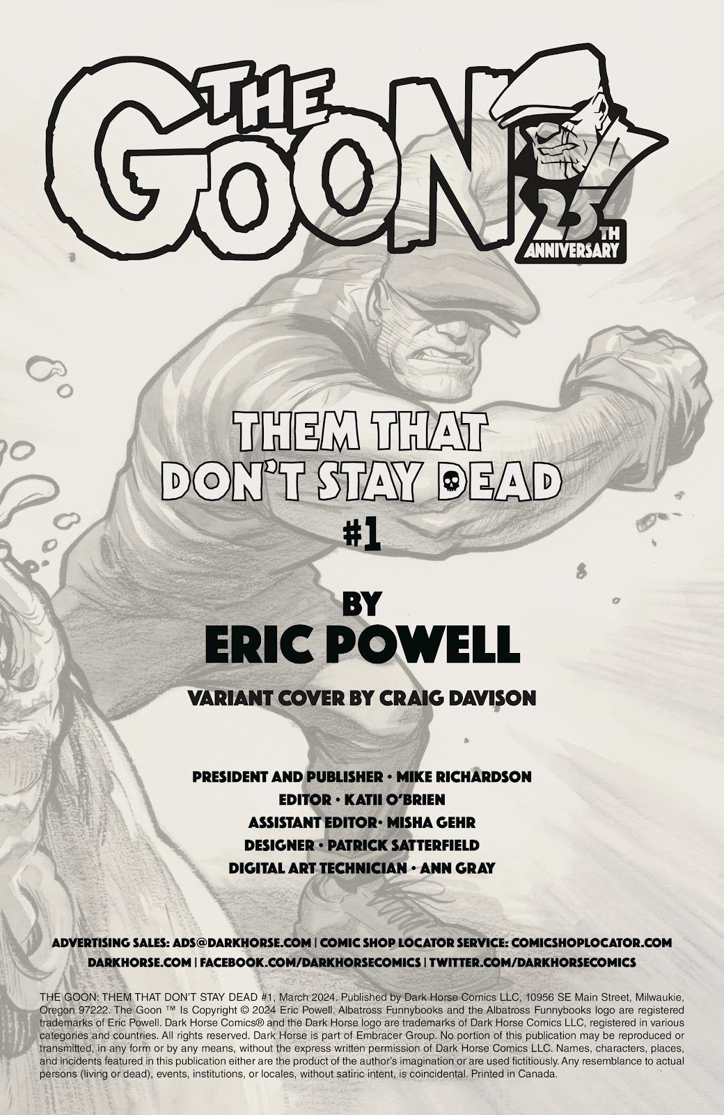 The Goon: Them That Don't Stay Dead issue 1 - Page 2