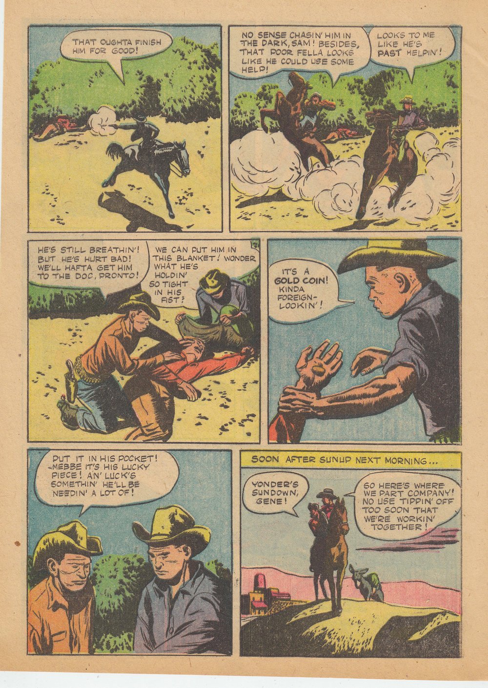 Gene Autry Comics (1946) issue 13 - Page 8