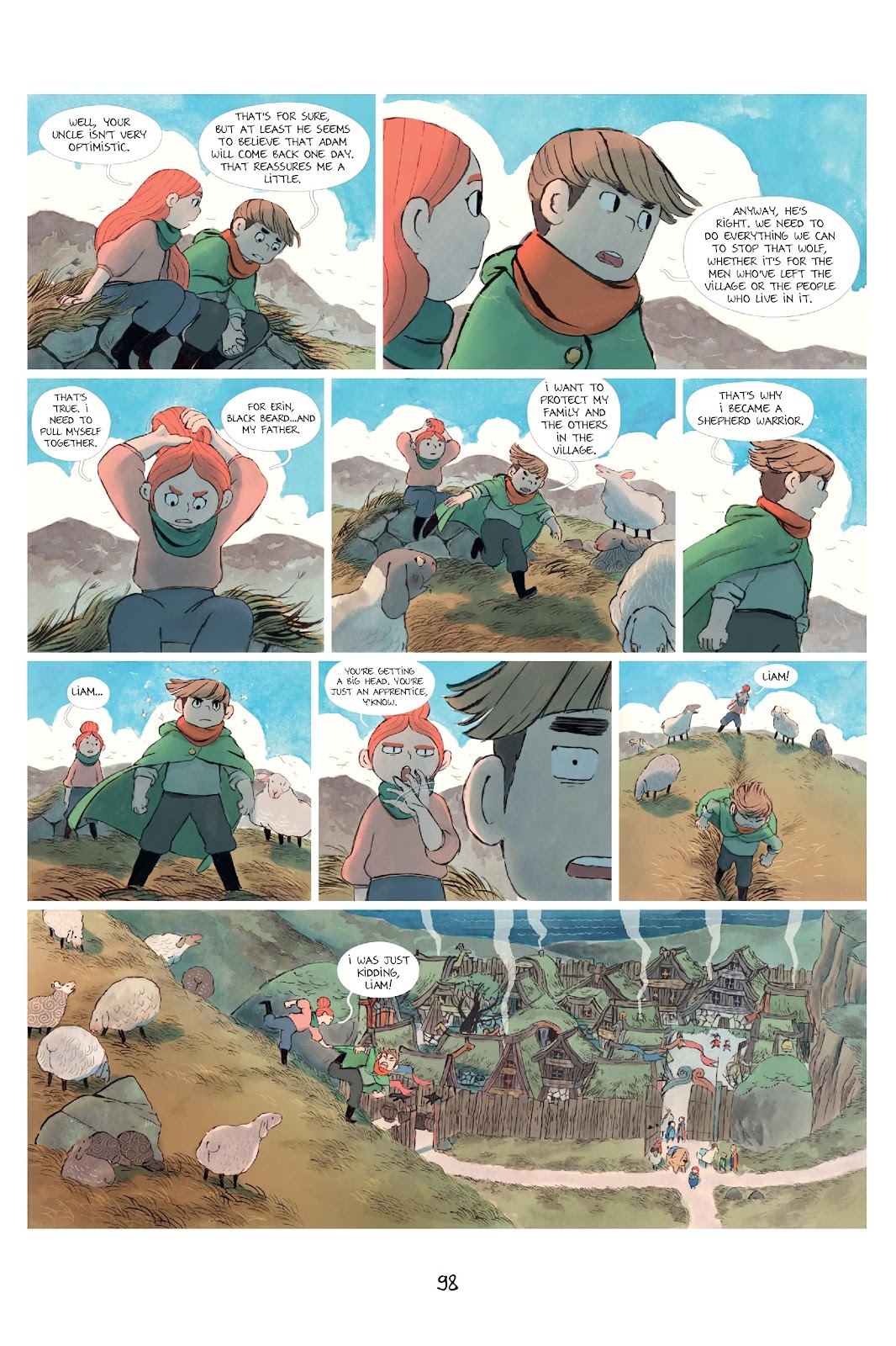 Shepherdess Warriors issue TPB - Page 99