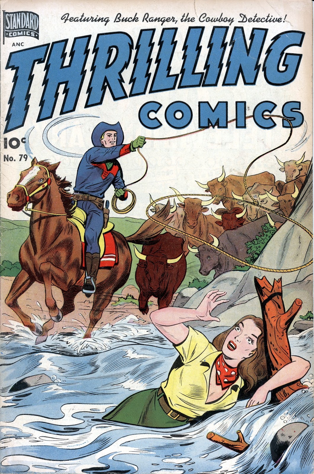 Thrilling Comics (1940) issue 79 - Page 1