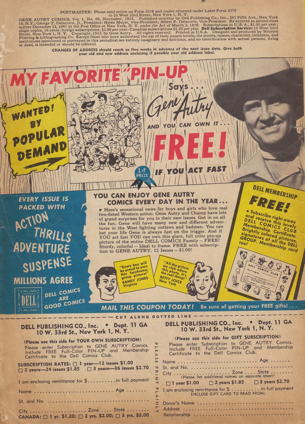 Gene Autry Comics (1946) issue 69 - Page 2
