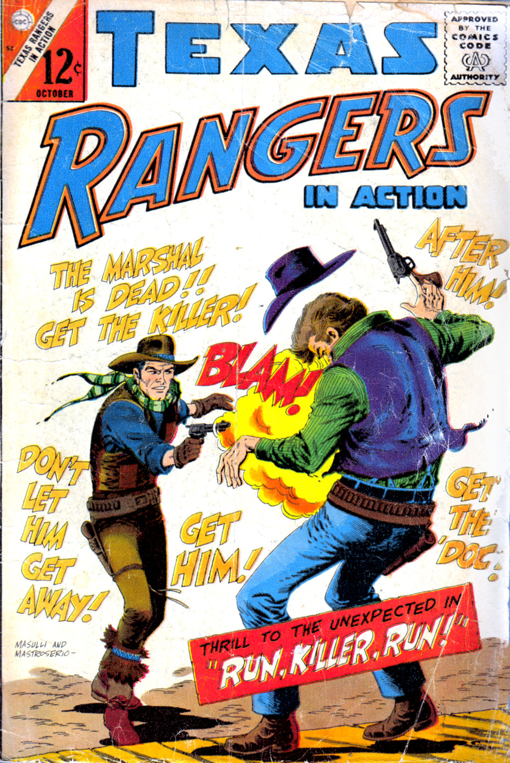 Texas Rangers in Action issue 52 - Page 1