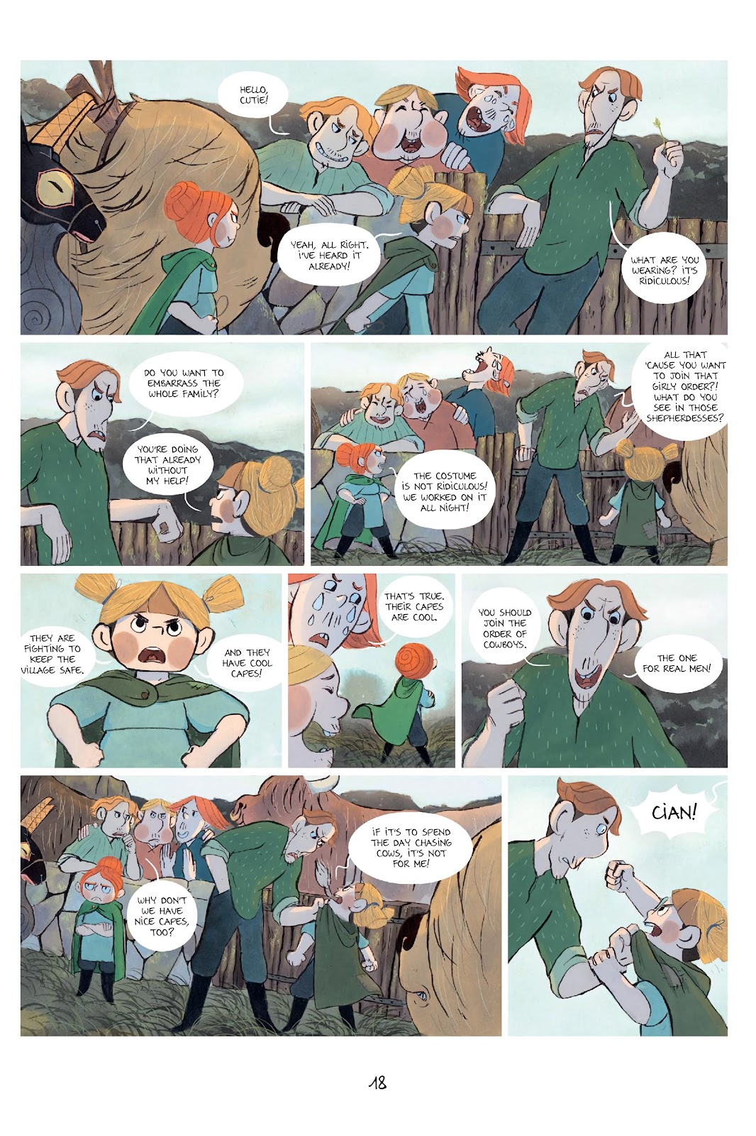 Shepherdess Warriors issue TPB - Page 19