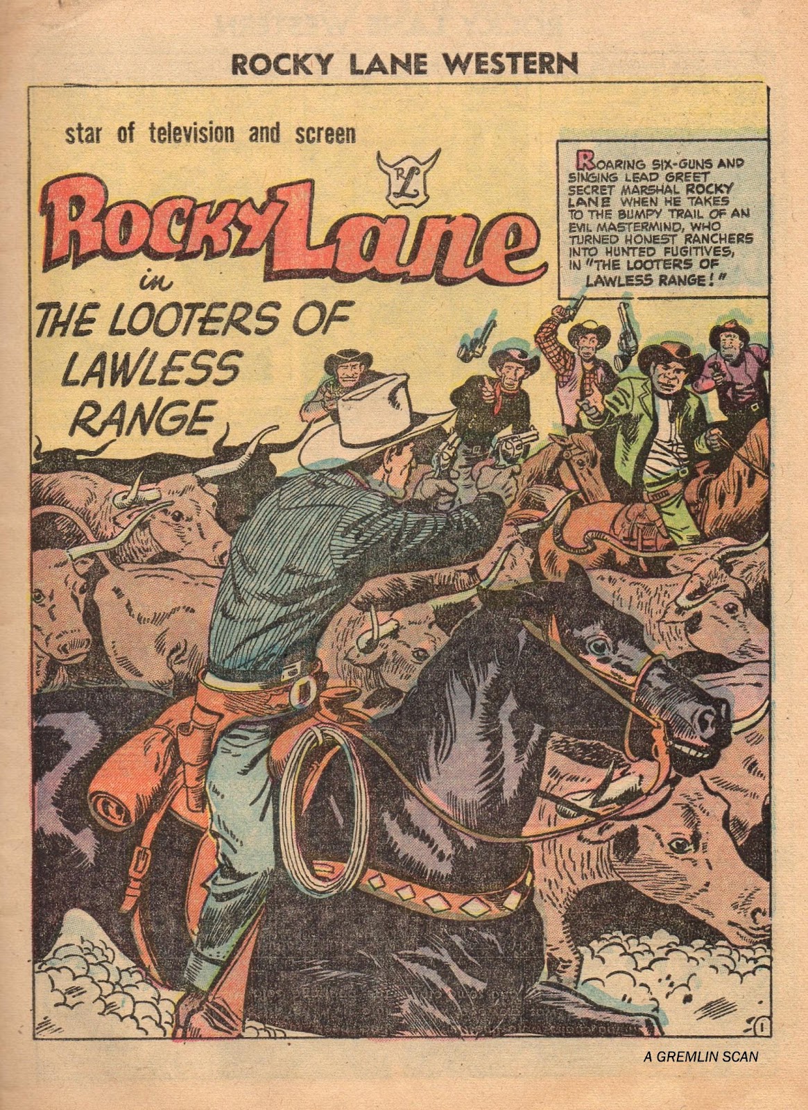 Rocky Lane Western (1954) issue 70 - Page 3