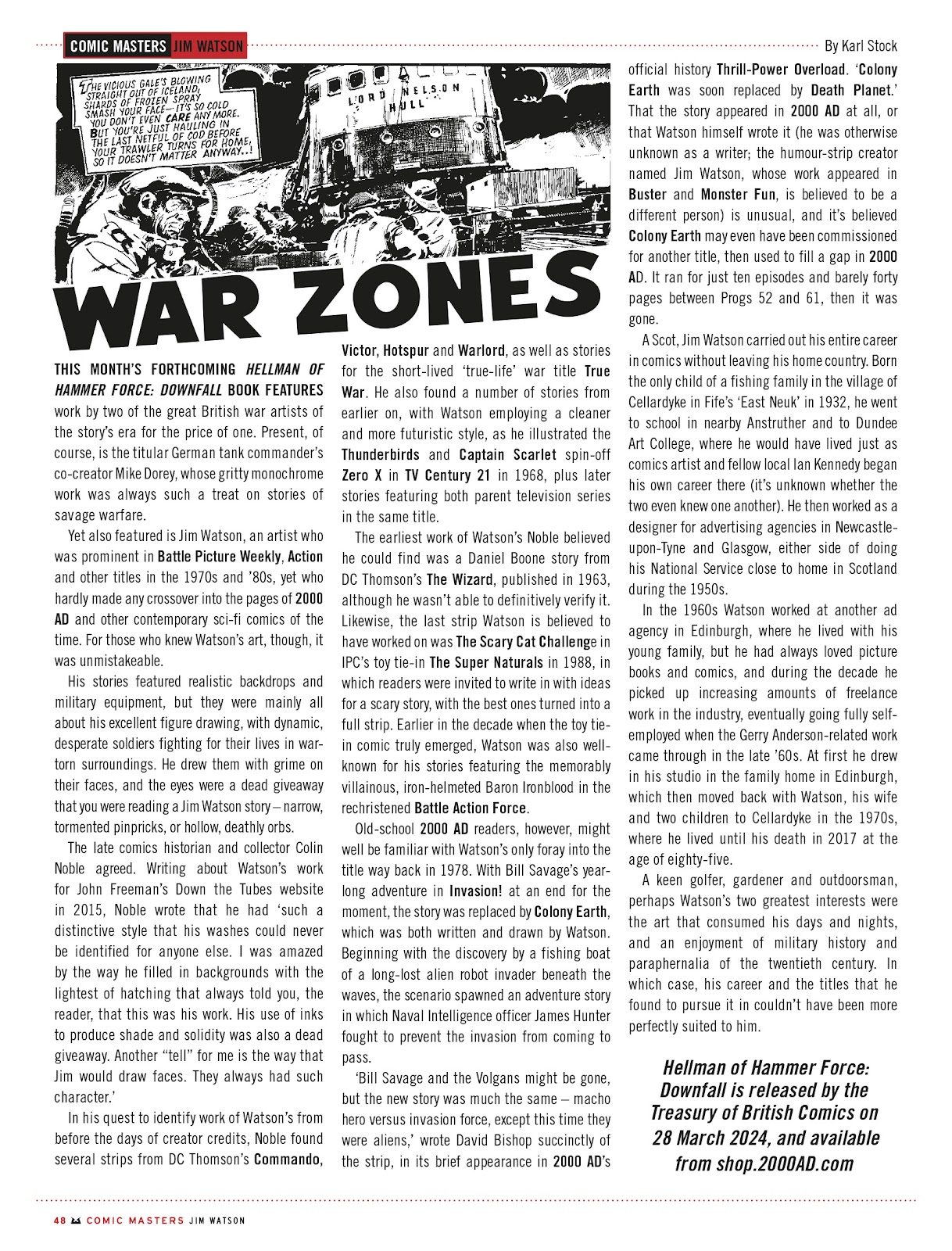 Judge Dredd Megazine (Vol. 5) issue 466 - Page 50