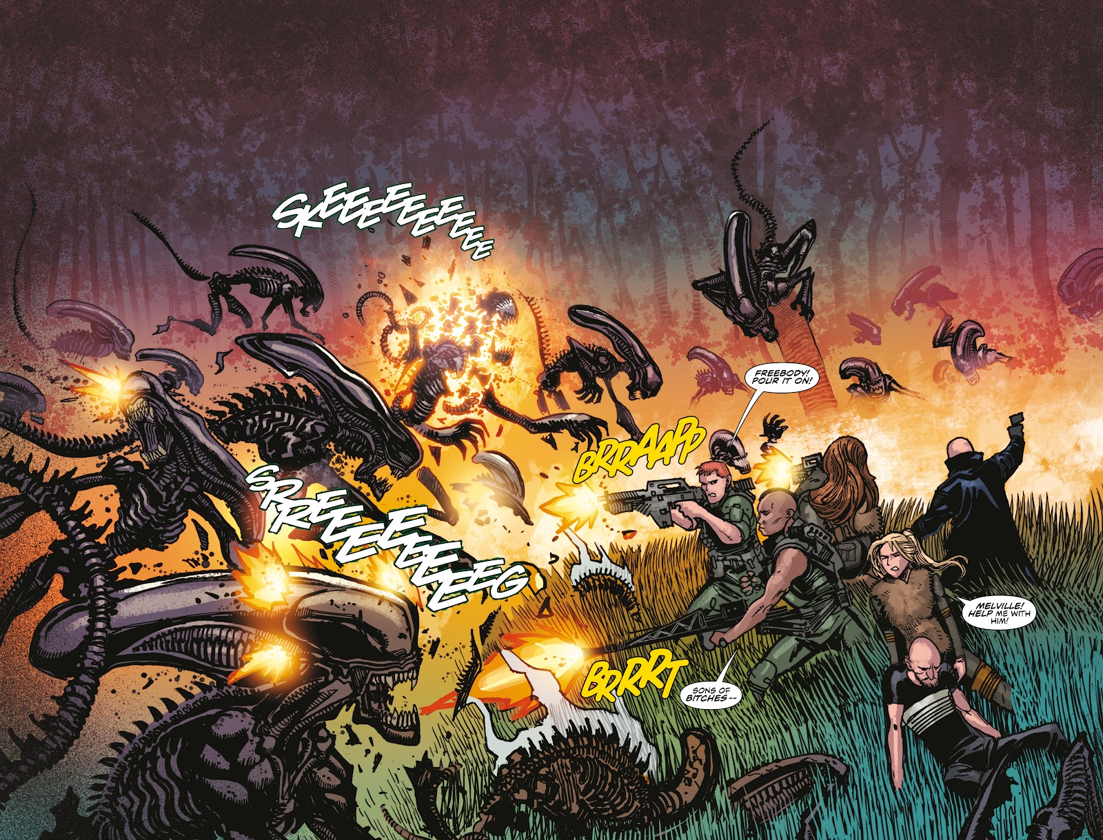 Aliens, Predator, Prometheus, AVP: Life and Death issue TPB (Part 1) - Page 189