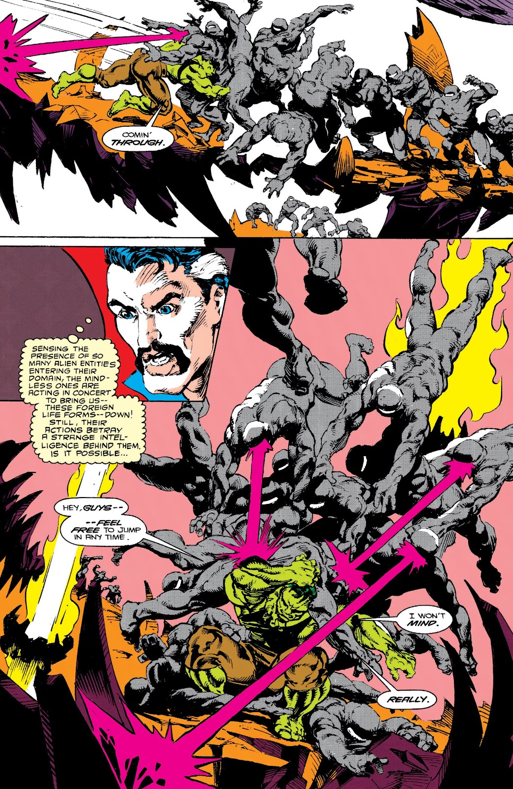 Doctor Strange Epic Collection: Infinity War issue Nightmare on Bleecker Street (Part 1) - Page 106