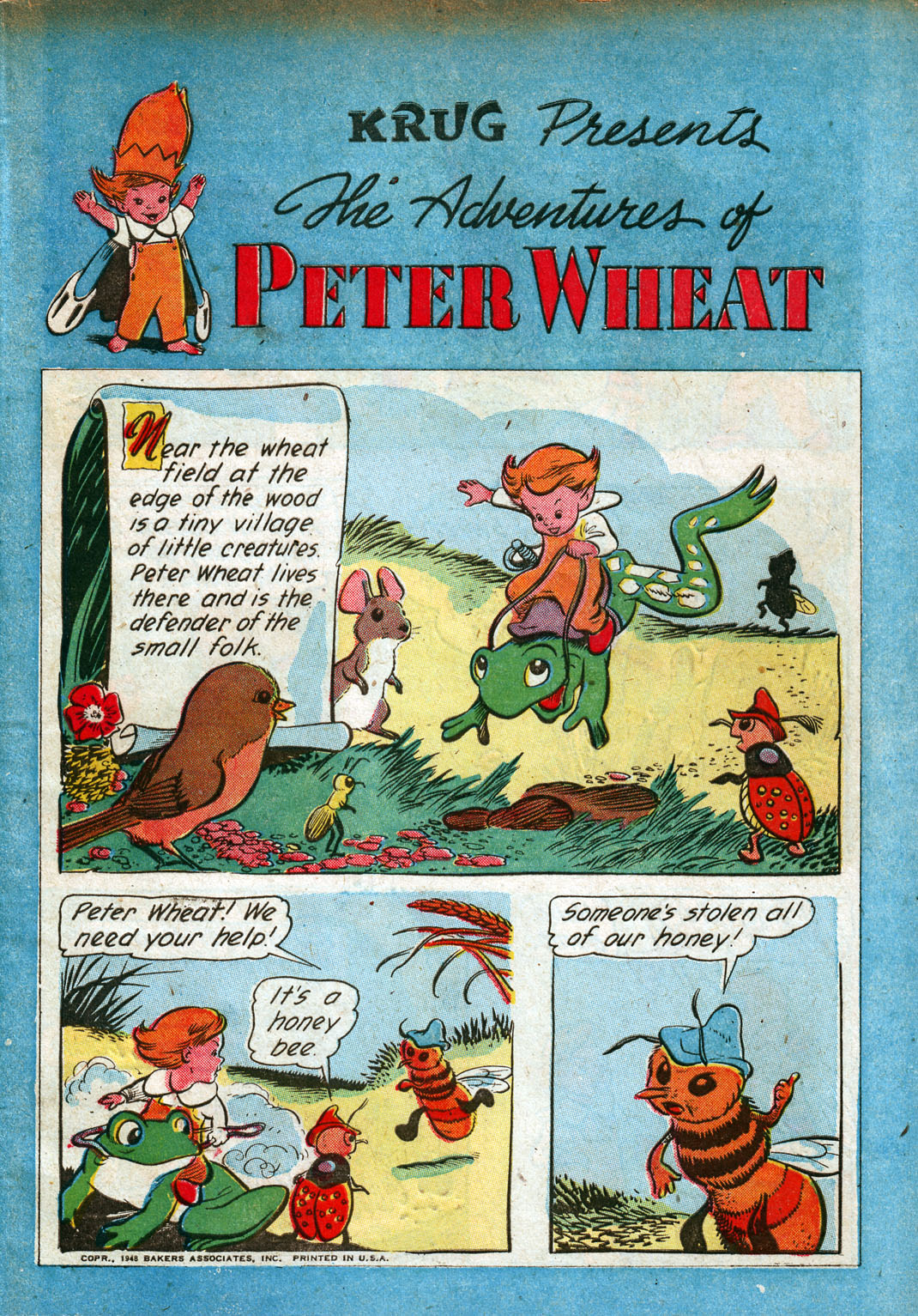 Adventures of Peter Wheat issue 2 - Page 1
