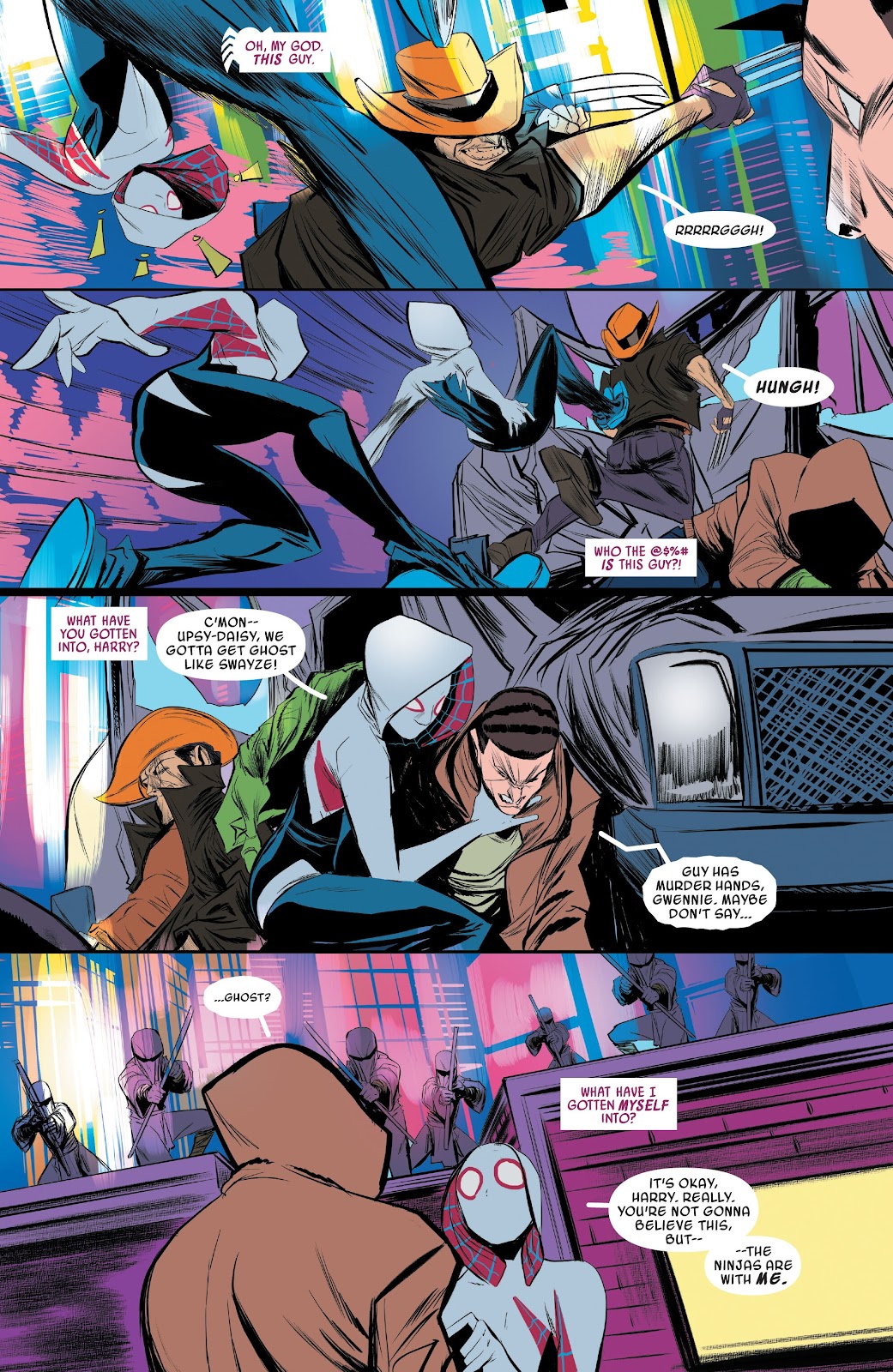 Spider-Gwen: Ghost-Spider Modern Era Epic Collection: Edge of Spider-Verse issue Weapon of Choice (Part 2) - Page 87