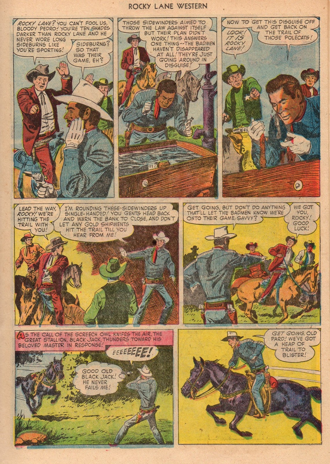 Rocky Lane Western (1954) issue 68 - Page 15