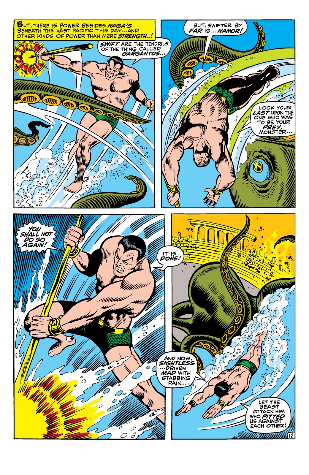 Namor, The Sub-Mariner Epic Collection: Enter The Sub-Mariner issue Who Strikes For Atlantis (Part 1) - Page 206