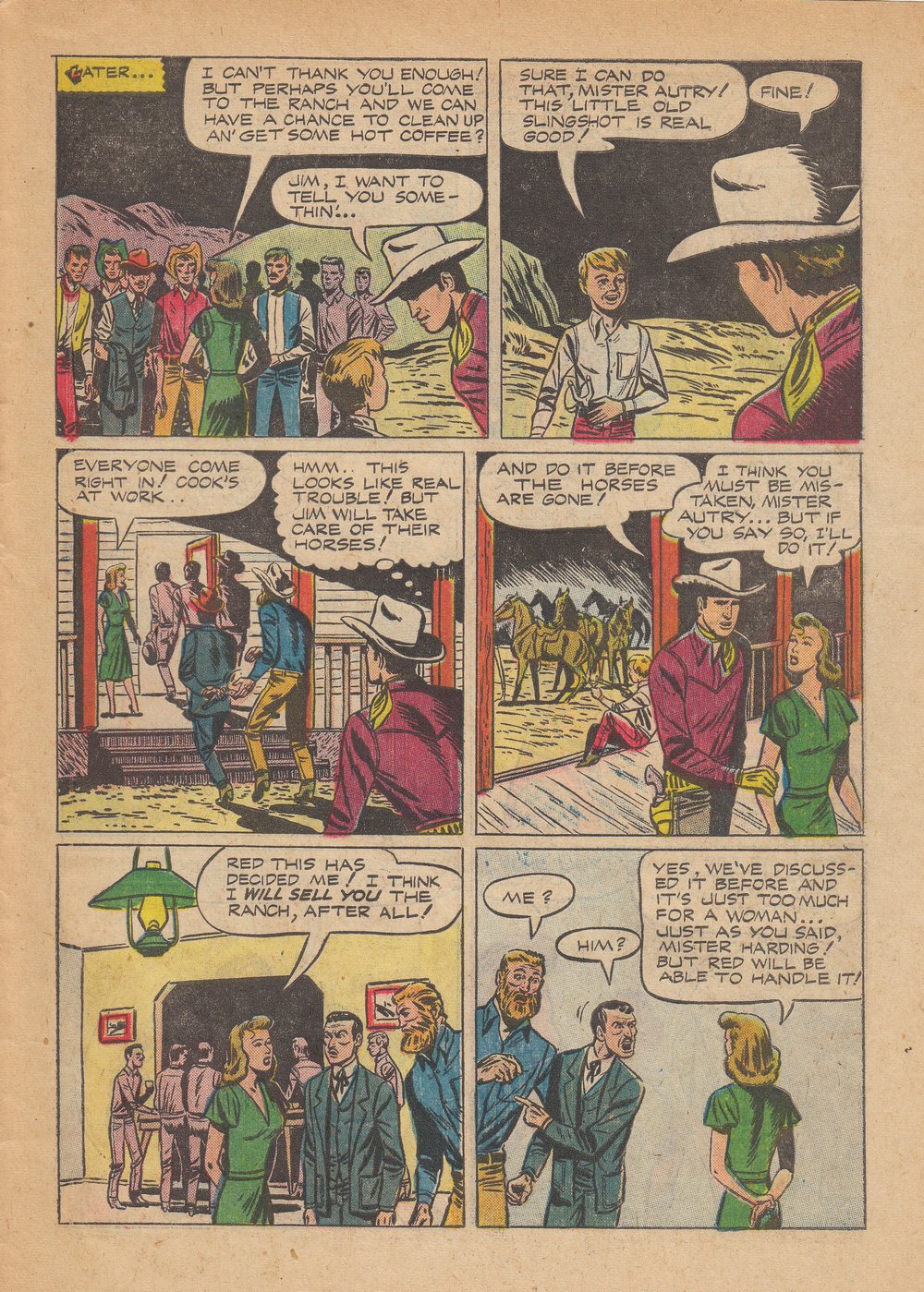 Gene Autry Comics (1946) issue 71 - Page 39