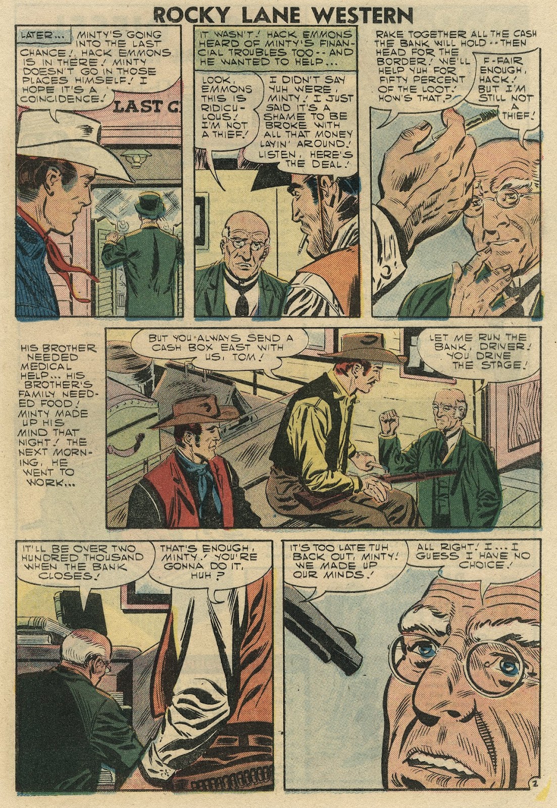 Rocky Lane Western (1954) issue 78 - Page 21