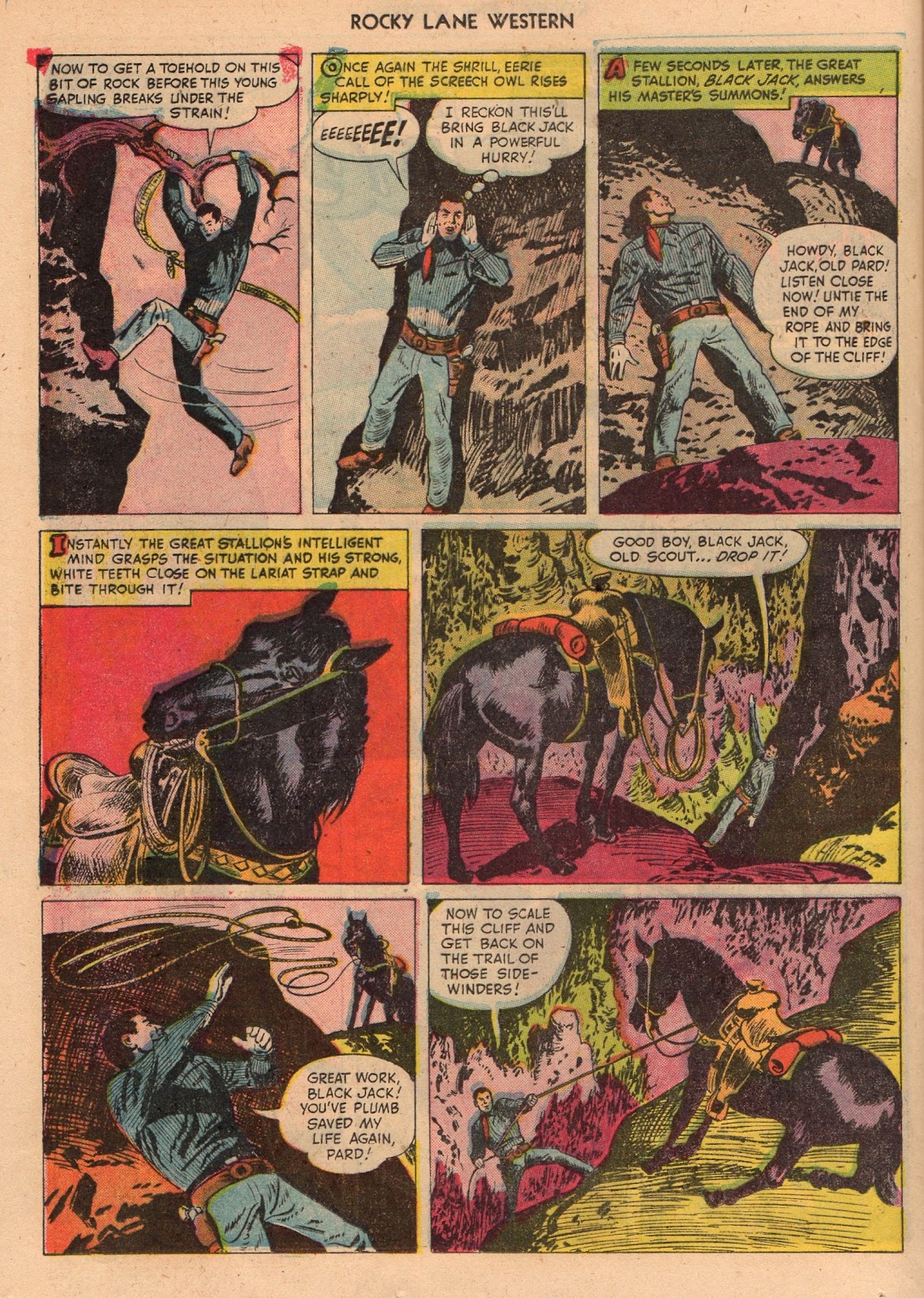 Rocky Lane Western (1954) issue 68 - Page 24