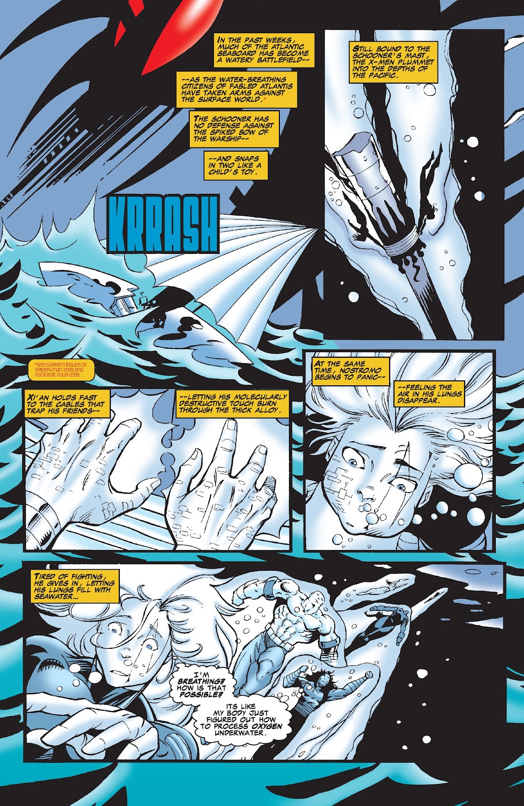 X-Men 2099 Omnibus issue TPB (Part 4) - Page 134