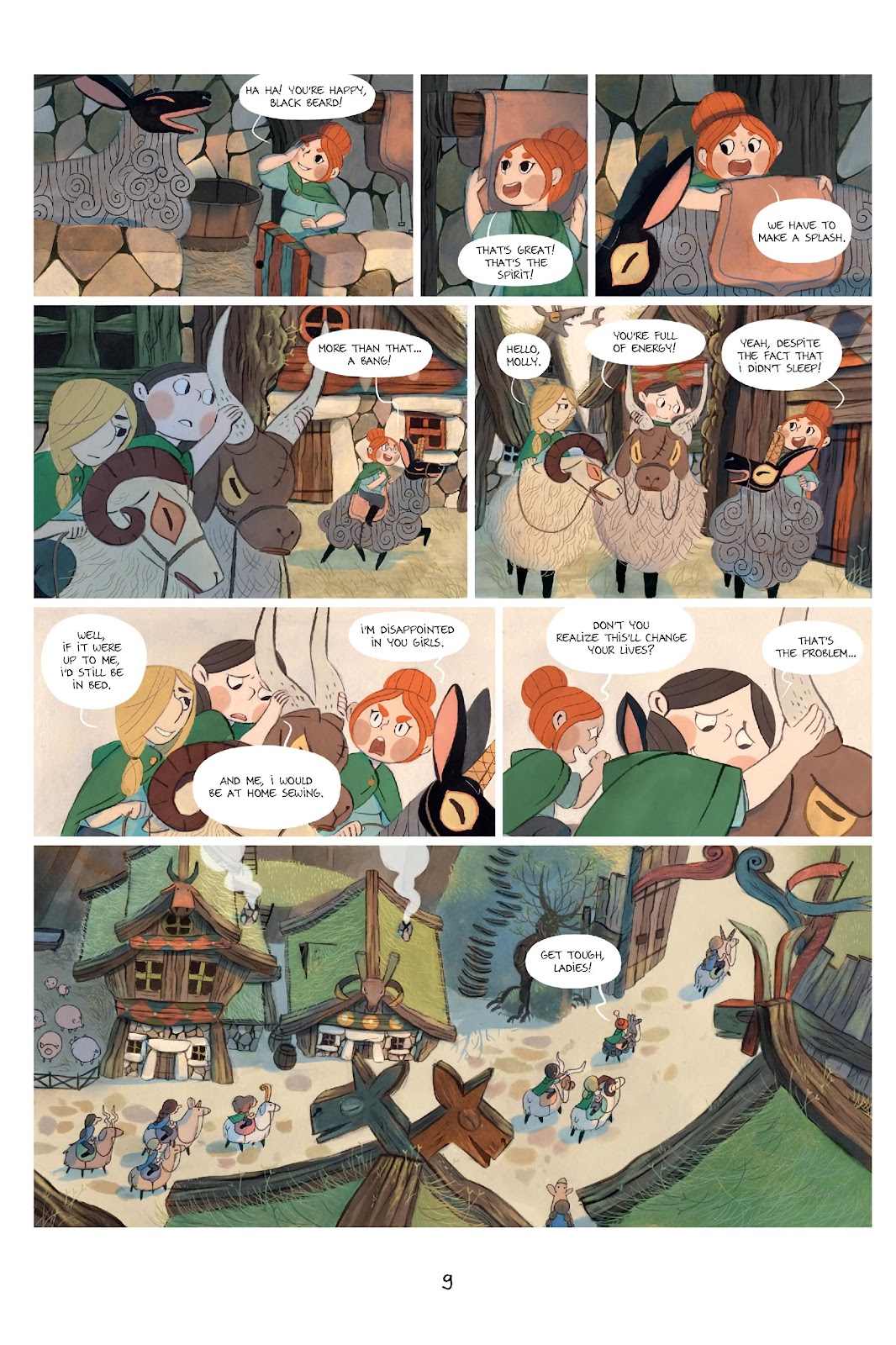 Shepherdess Warriors issue TPB - Page 10