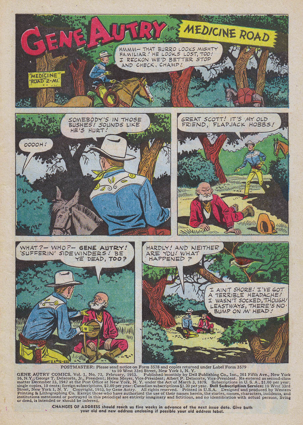 Gene Autry Comics (1946) issue 72 - Page 3