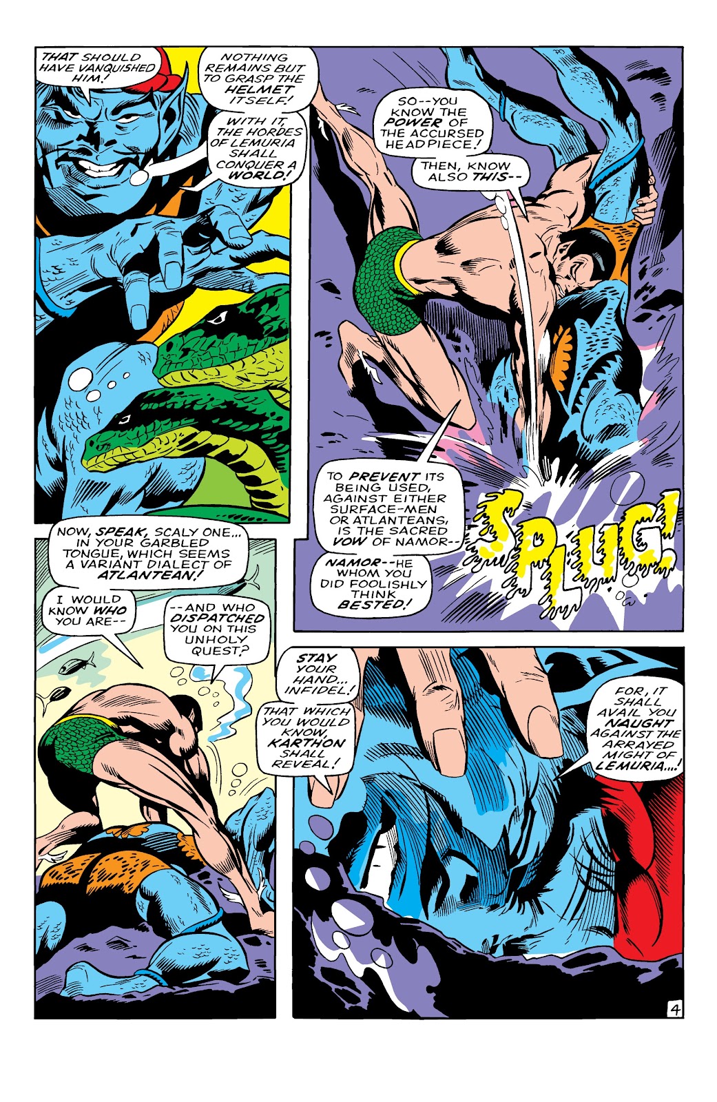 Namor, The Sub-Mariner Epic Collection: Enter The Sub-Mariner issue Who Strikes For Atlantis (Part 1) - Page 135