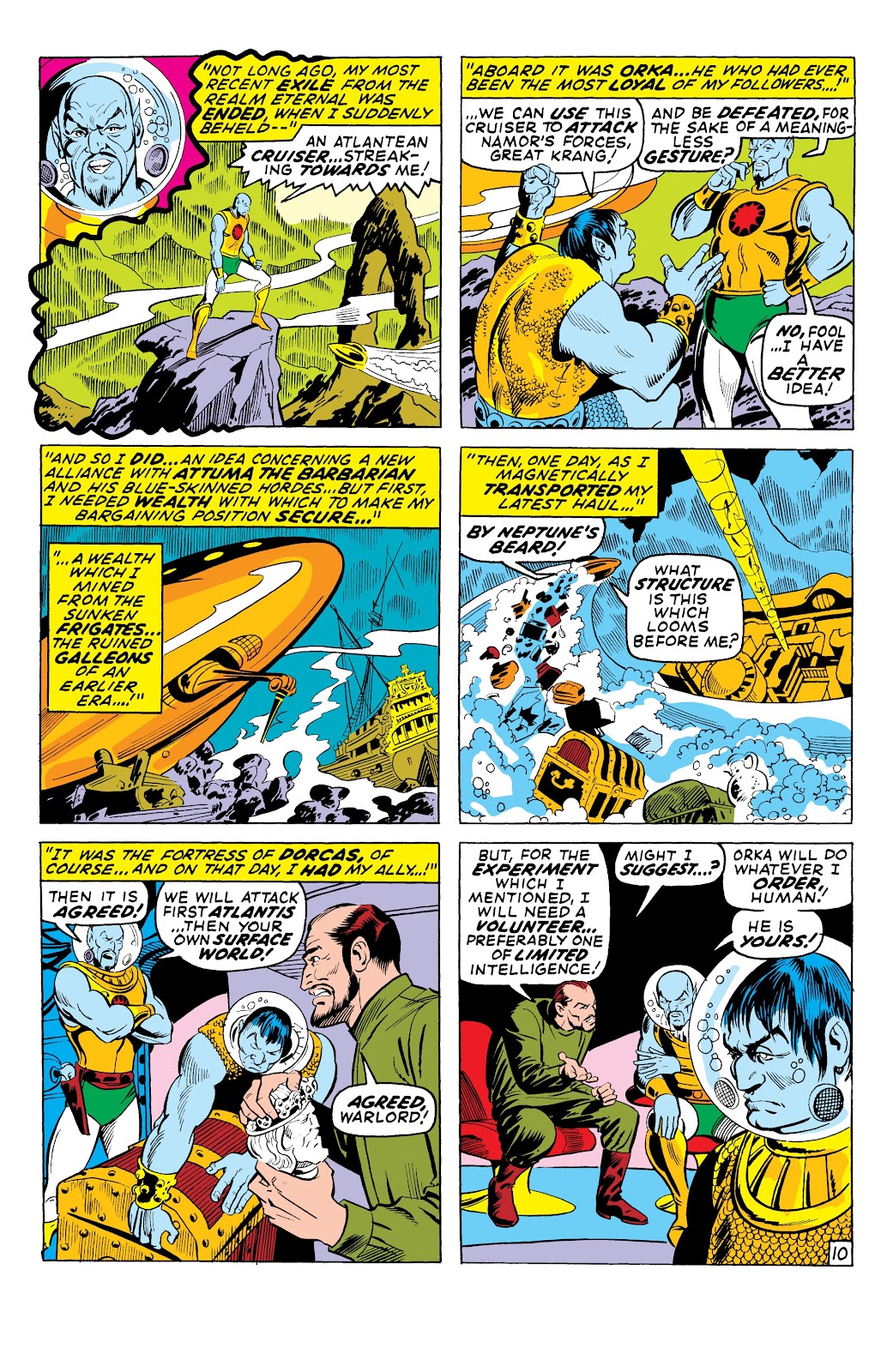 Namor, The Sub-Mariner Epic Collection: Enter The Sub-Mariner issue Who Strikes For Atlantis (Part 2) - Page 179