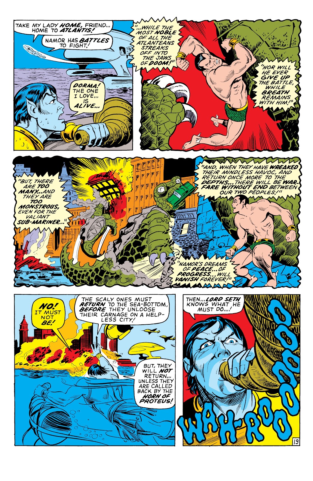 Namor, The Sub-Mariner Epic Collection: Enter The Sub-Mariner issue Who Strikes For Atlantis (Part 2) - Page 146