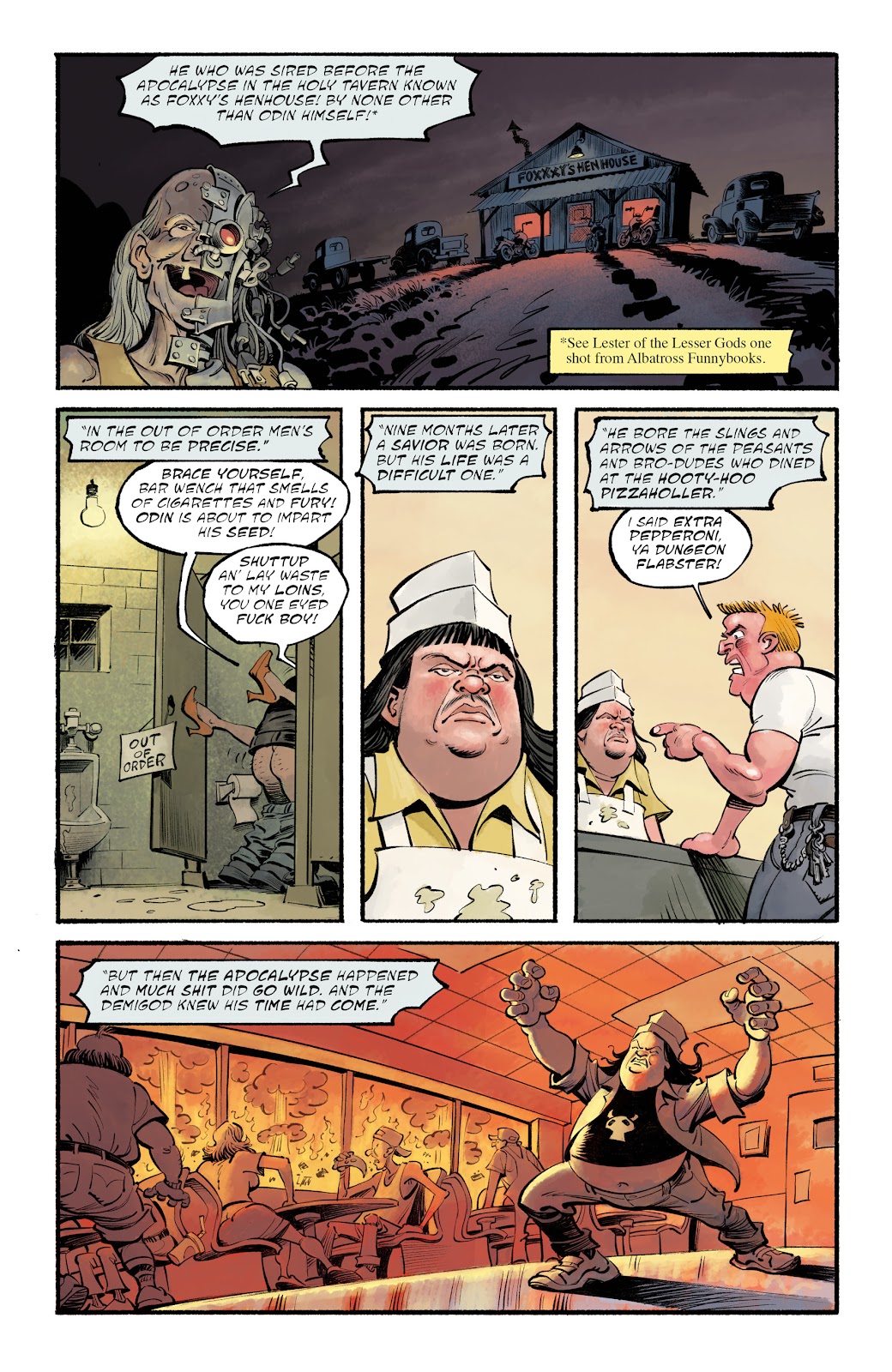 Lester of the Lesser Gods issue 1 - Page 4