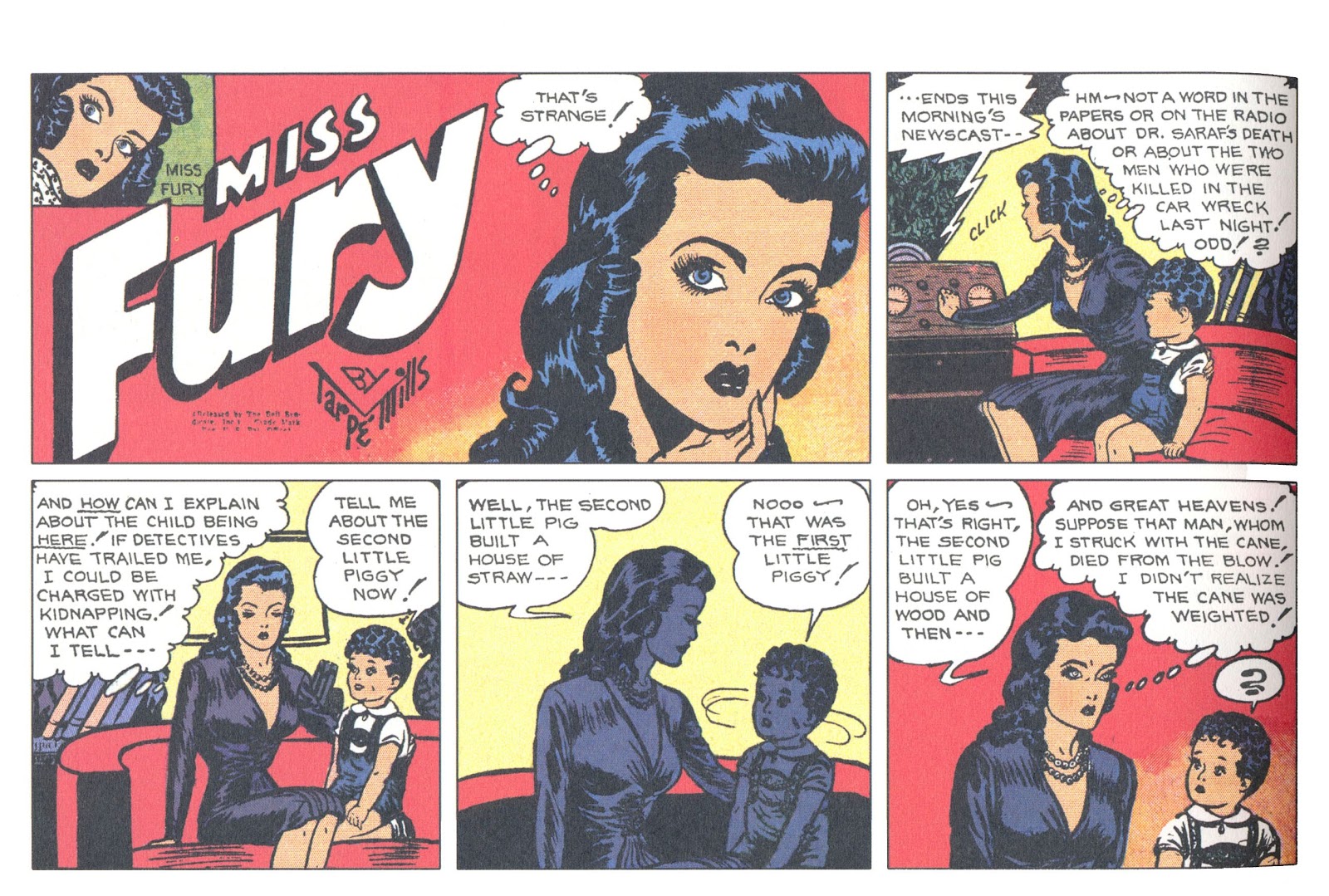 Miss Fury Sensational Sundays 1944-1949 issue TPB (Part 1) - Page 127