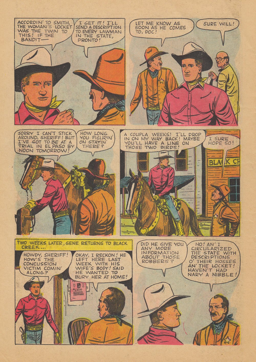Gene Autry Comics (1946) issue 28 - Page 10